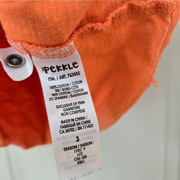 3/$15 Pekkle tshirt size 3 - Picture 4 of 5